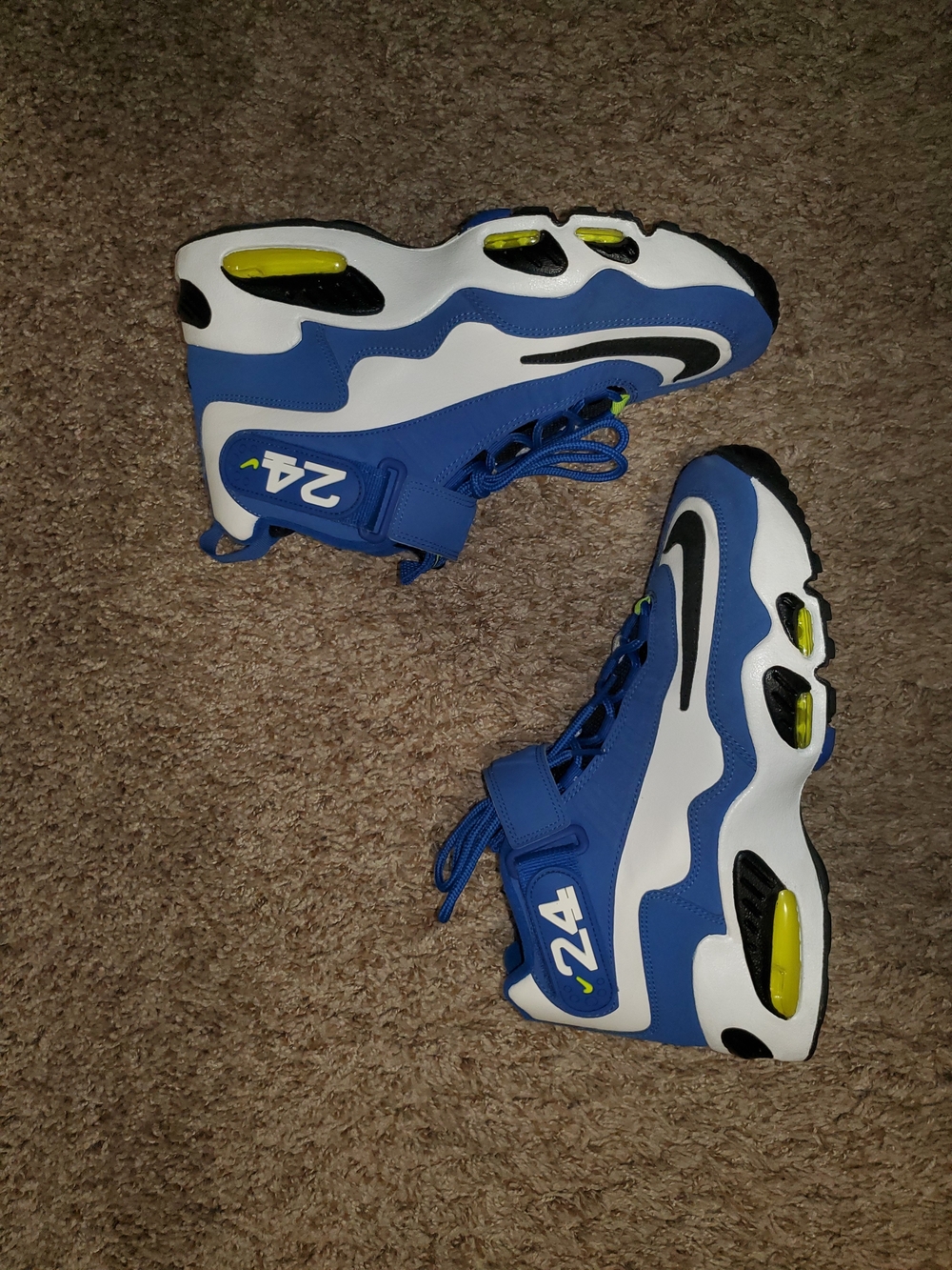 NIKE AIR GRIFFEY MAX "VARSITY BLUE/VOLT GREEN"